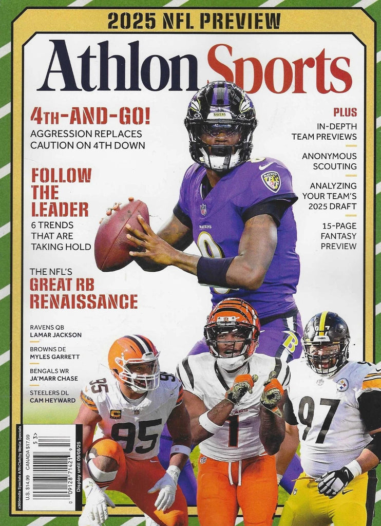 Athlon Sports 2025 NFL Preview 2025 Baltimore Ravens Cover