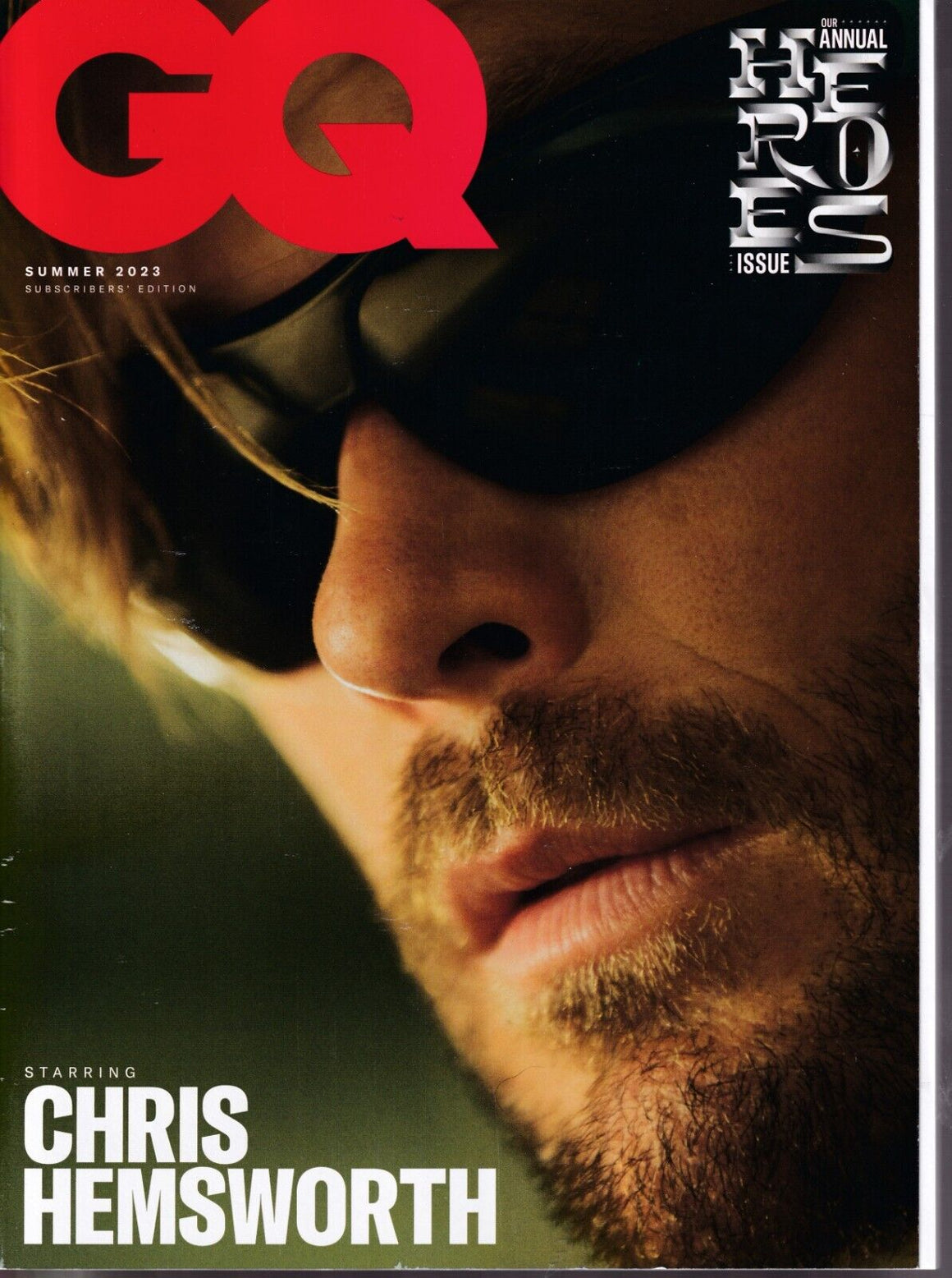 BRITISH GQ Magazine June 2023 CHRIS HEMSWORTH Subscribers Cover