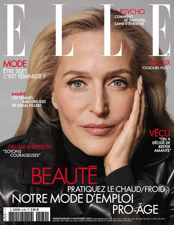 GILLIAN ANDERSON ELLE FRANCE # 4169 # 13 NOVEMBER 2025 (Pre-Order)
