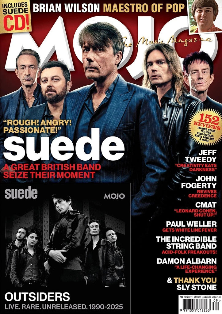 MOJO Magazine 381 – September 2025: SUEDE cover & Free Live & Unreleased CD