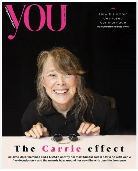 SISSY SPACEK EXCLUSIVE ~ YOU Magazine 16th November 2025