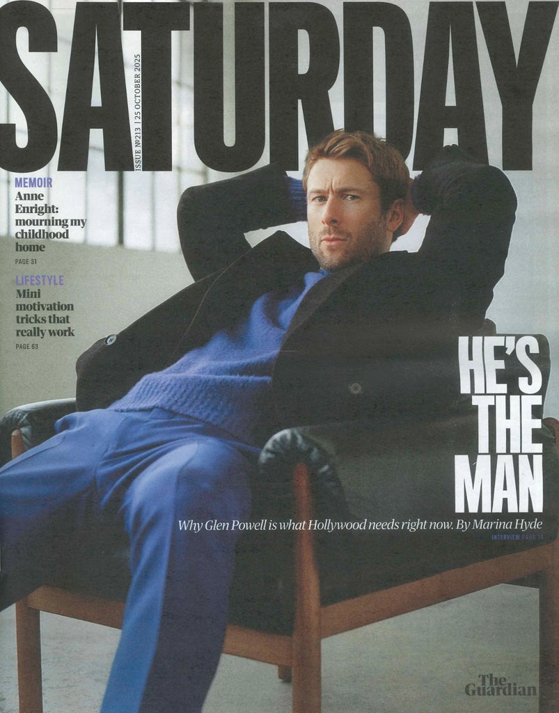GUARDIAN SATURDAY magazine 25 October 2025 Glen Powell