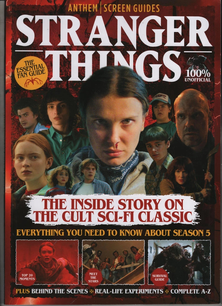 Magazine Stranger STRANGER THINGS SCREEN MAGAZINE 2025 SEASON 5 UK FAN GUIDE ...