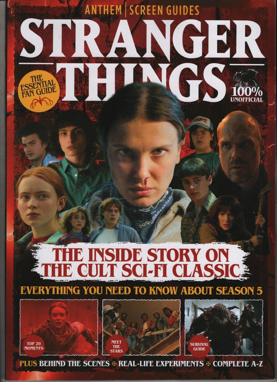 STRANGER THINGS SCREEN MAGAZINE 2025 SEASON 5 UK FAN GUIDE