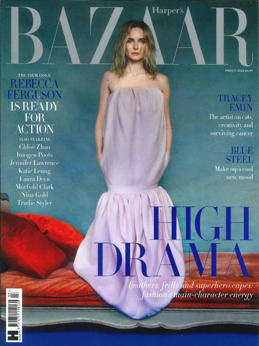 Harper's Bazaar Magazine (UK) - March 2026: Rebecca Ferguson, Jennifer Lawrence