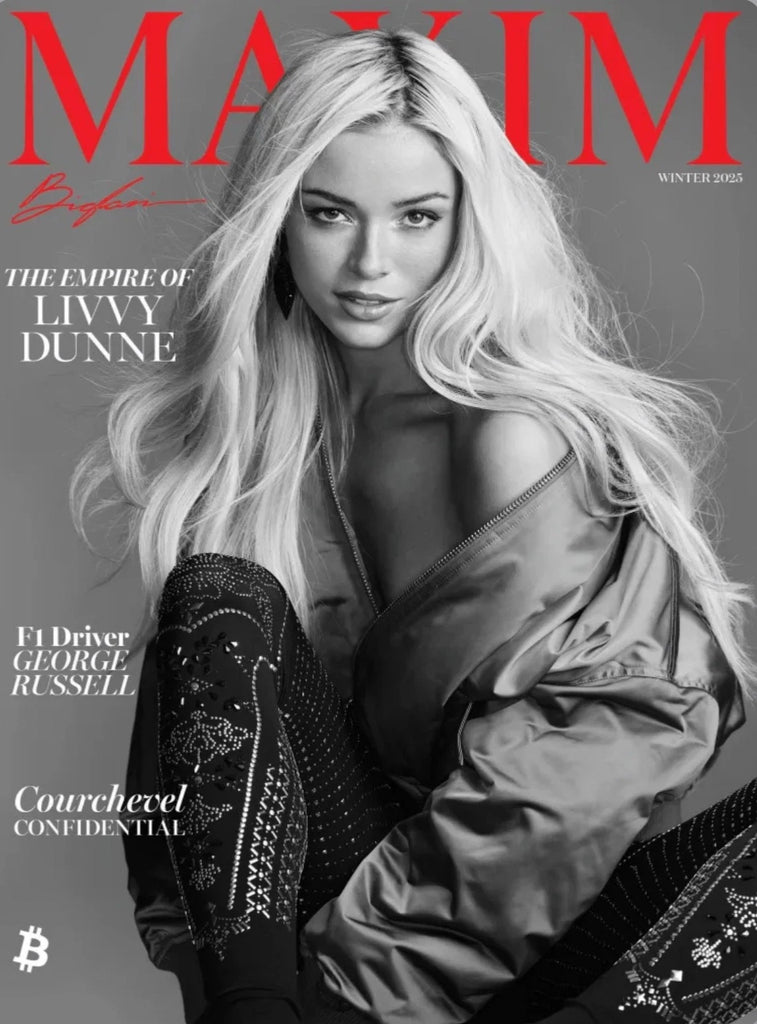 OLIVIA LIVVY DUNNE - Maxim Magazine - Winter 2025 - BRAND NEW George Russell (Pre-Order)