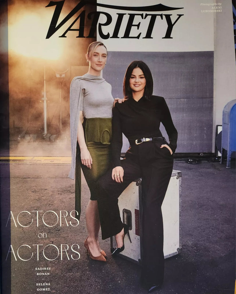 SELENA GOMEZ & SAOIRSE RONAN- VARIETY MAG - DECEMBER 11 , 2024 - NEW