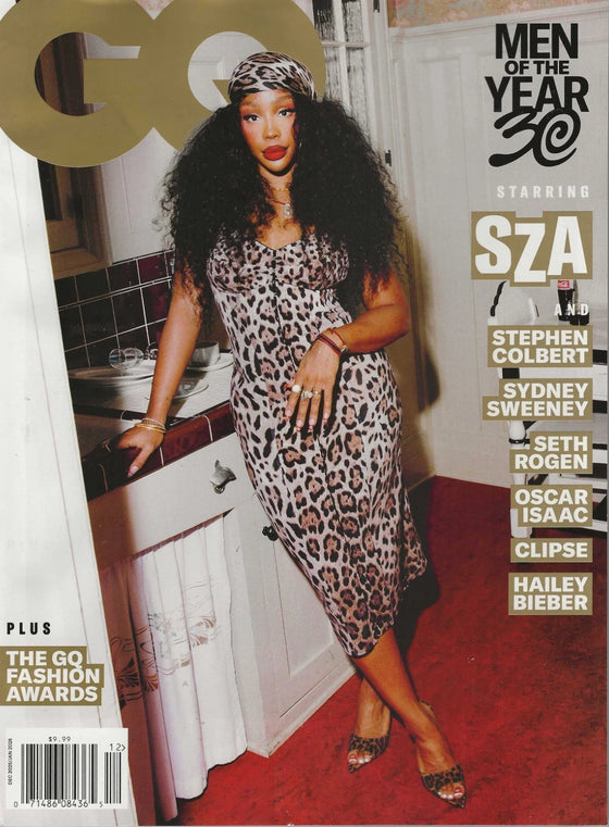 GQ USA Magazine 30th annual Men of the Year issue - SZA