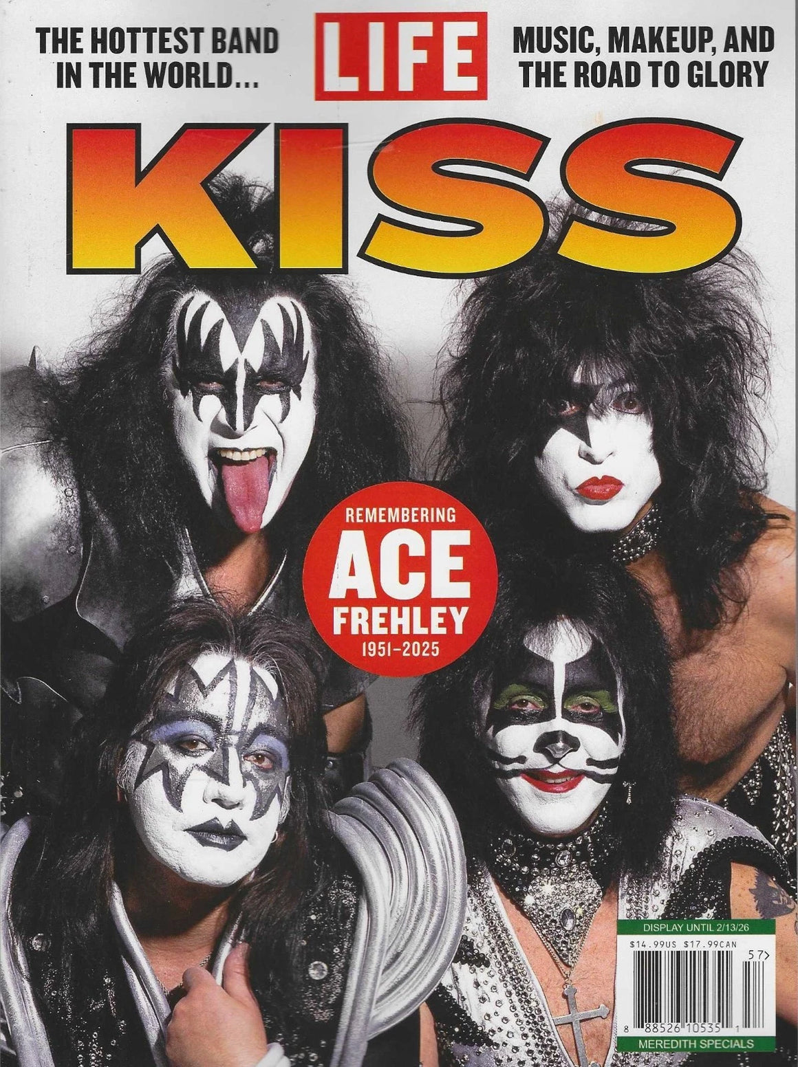 Life Magazine KISS remembering ACE Frehley 2025