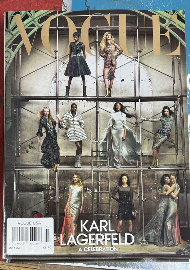 Vogue USA magazine May 2023 Karl Lagerfield: A Celebration