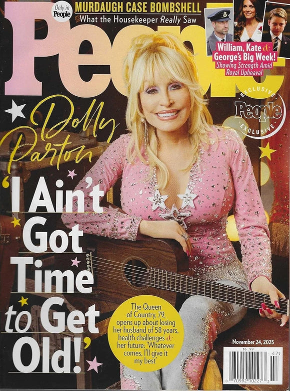 PEOPLE EXCLUSIVE MAGAZINE NOV 24TH 2025 | DOLLY PARTON