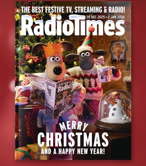 RADIO TIMES Magazine England Christmas 2025 Double Issue PRE ORDER 9th December