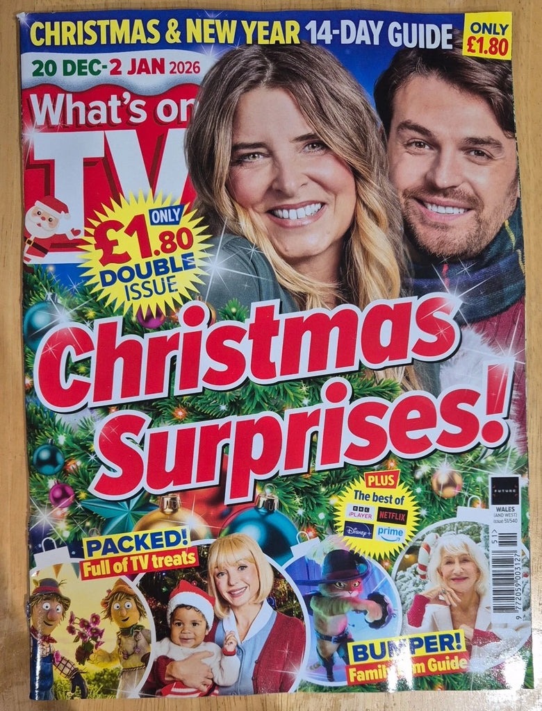 What's On TV Magazine (UK) 20 December 2025 - 2 January 2026 - Christmas Double