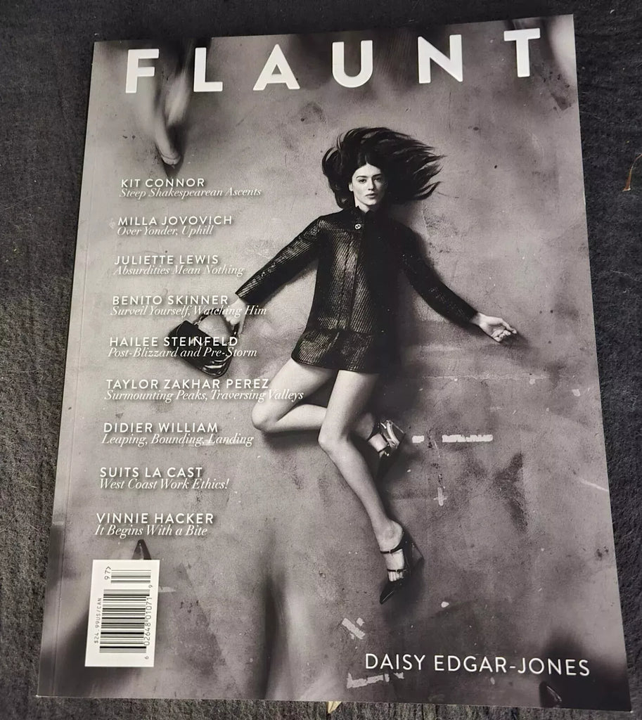 Flaunt Magazine Issue 97 Kit Connor - Daisy Edgar Jones cover