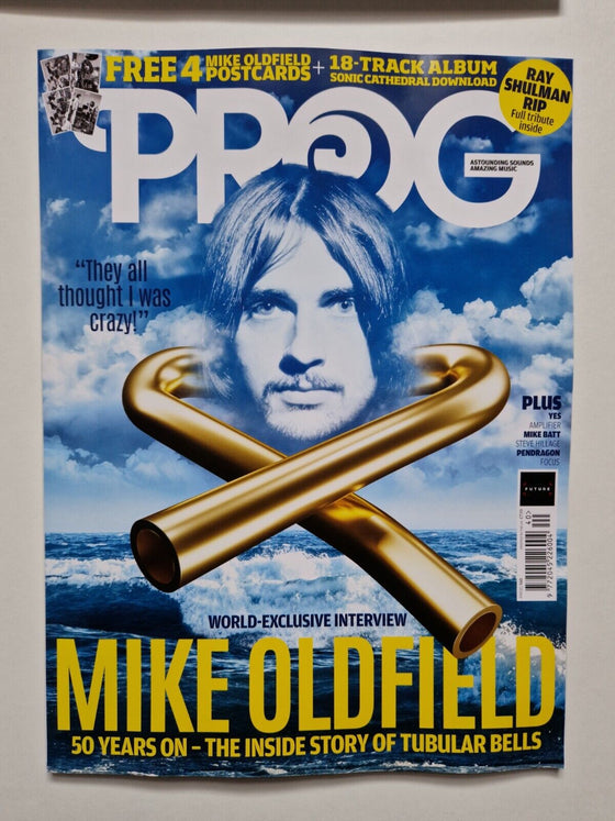 Prog Magazine Issue 140 May 2023 Mike Oldfield Tubular Bells + Postcards