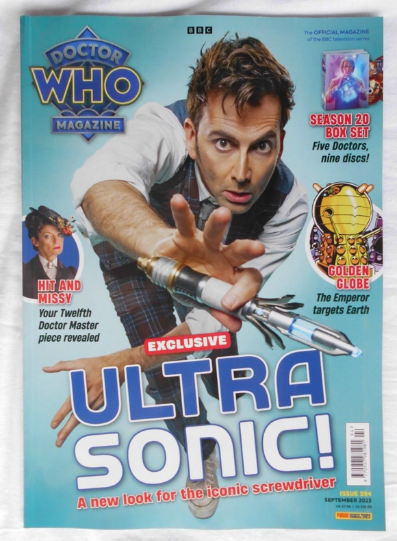 BBC Doctor Who Magazine #594 David Tennant Exclusive