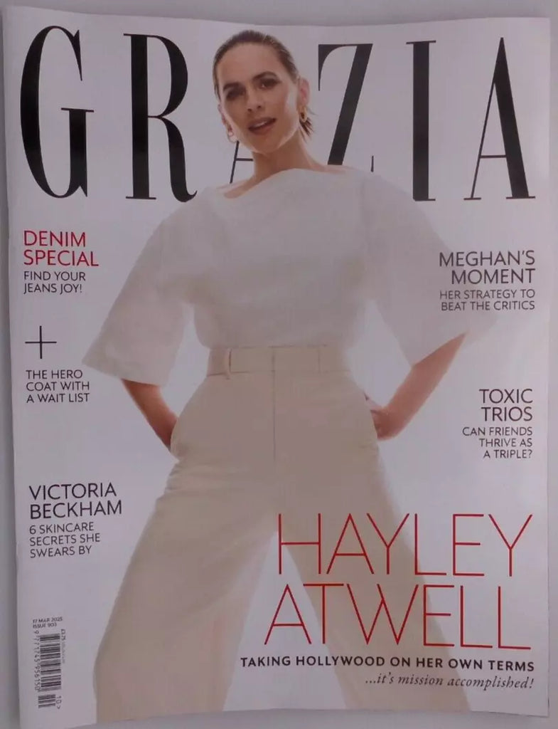 Grazia magazine 17th Mar 2025 Hayley Atwell