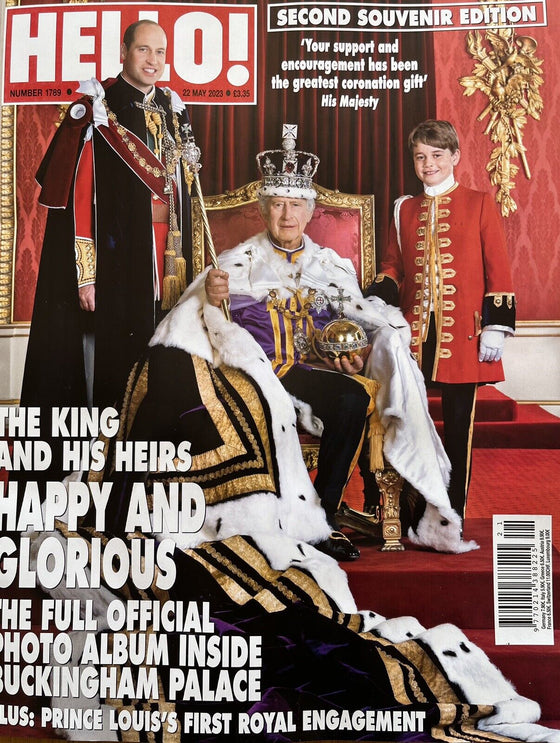 Hello! Magazine #1789 22 May 2023 - King Charles III Second Souvenir Coronation