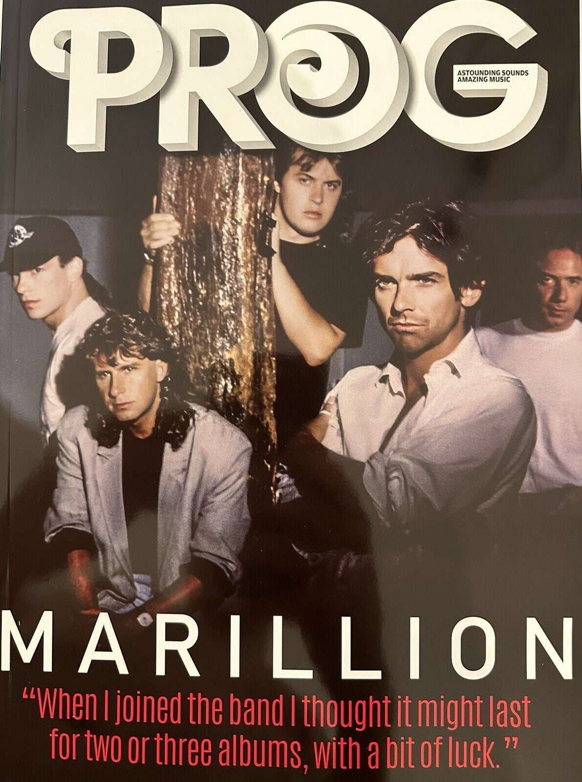 Prog Magazine Issue 141 July 2023 Marillion + Postcards + Stickers NEW