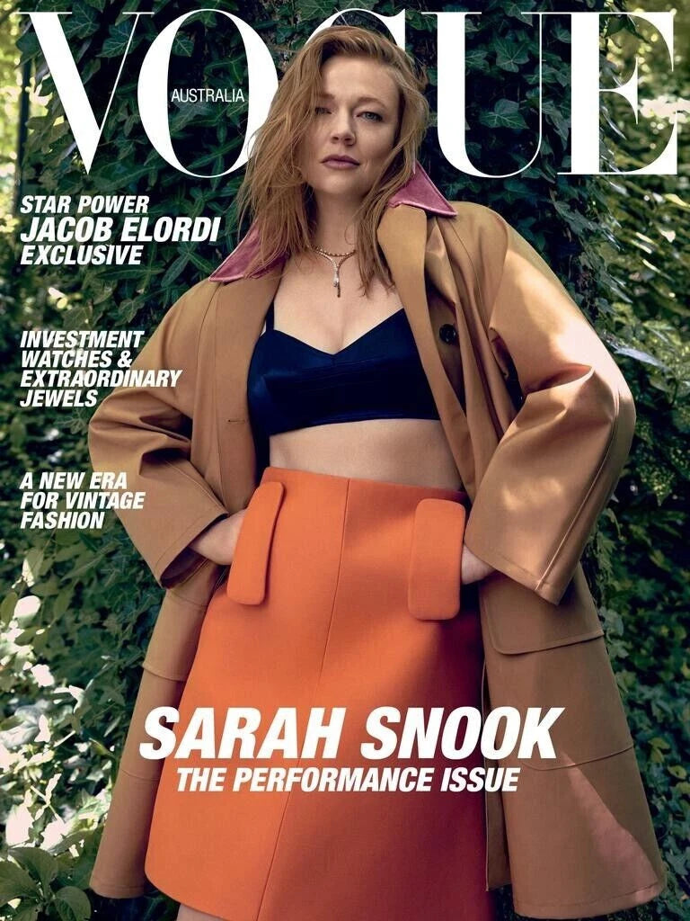 Sarah Snook Jacob Elordi for Vogue Australia - April 2025