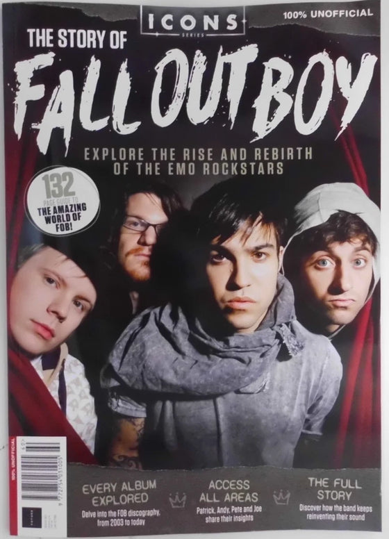 Icons Series magazine #60 2025 Story of Fall Out Boy