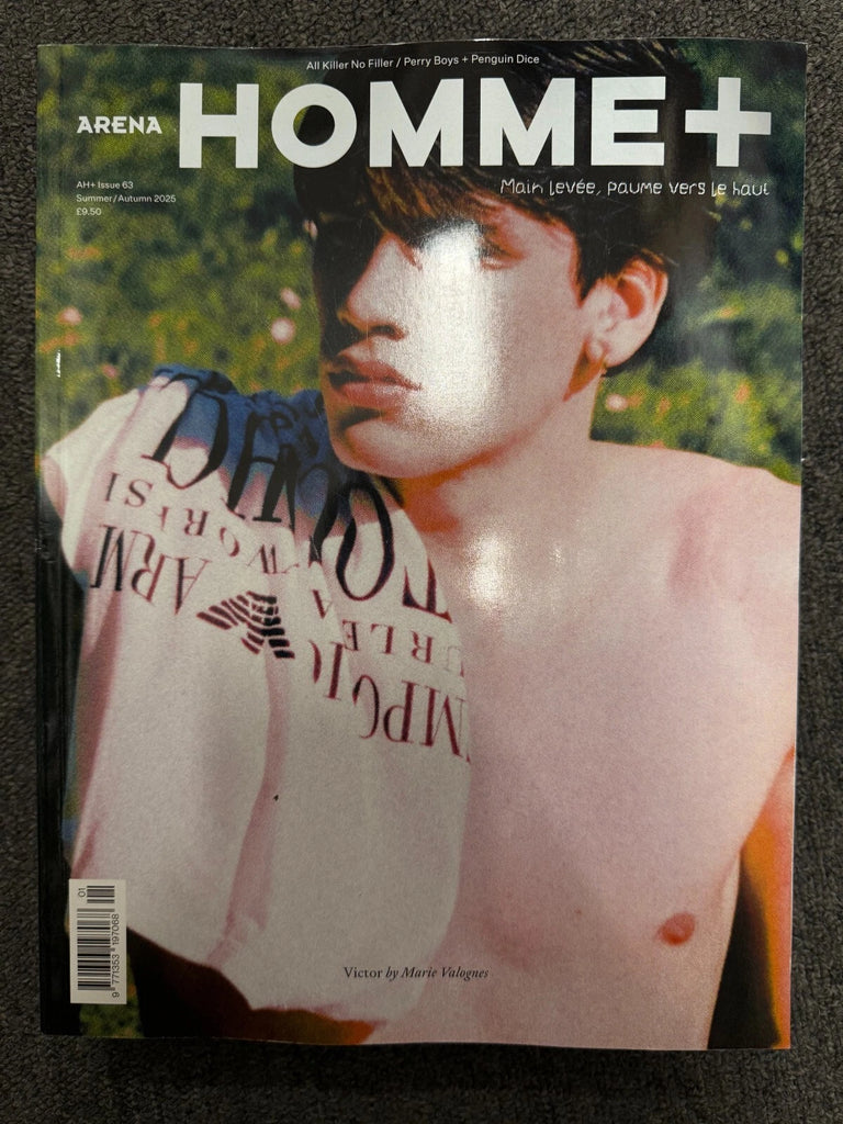 Arena Homme+ magazine #63 Summer/Autumn 2025 Victor by Marie Valognes