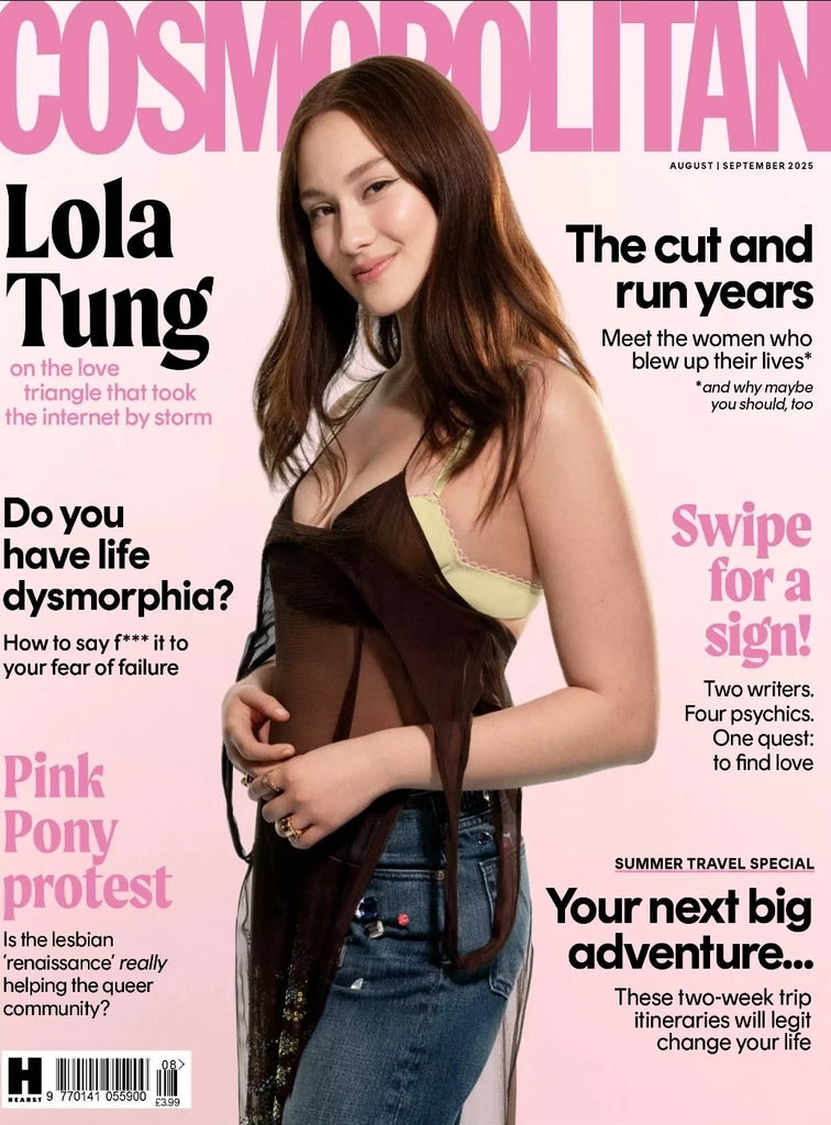 British Cosmopolitan Magazine (UK) - August / September 2025 - Lola Tung