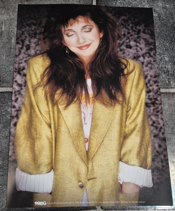 Prog Magazine 162 August 2025 Kate Bush Hounds Of Love 40th Anniversary Art Card