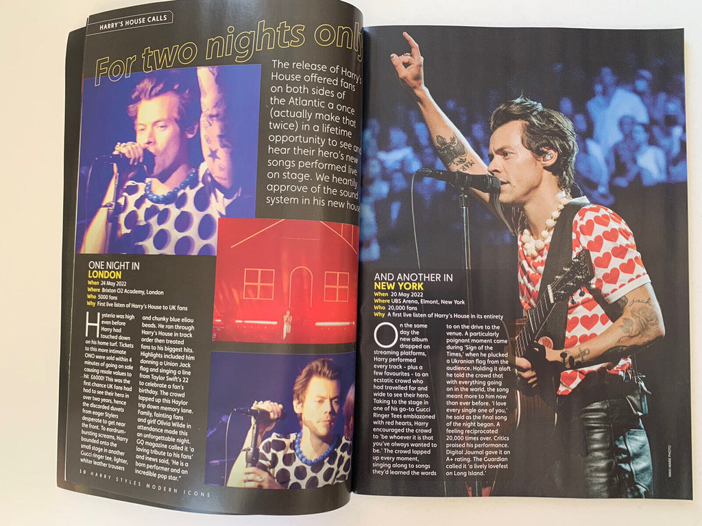 Harry Styles Modern Day Icons Magazine (Volume 1) - Updated 2023 Version