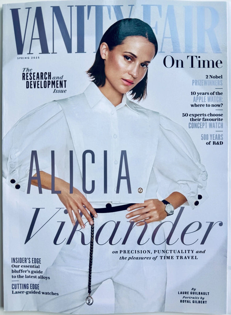 Vanity Fair On Time Magazine (UK) Spring 2025 Alicia Vikander NEW