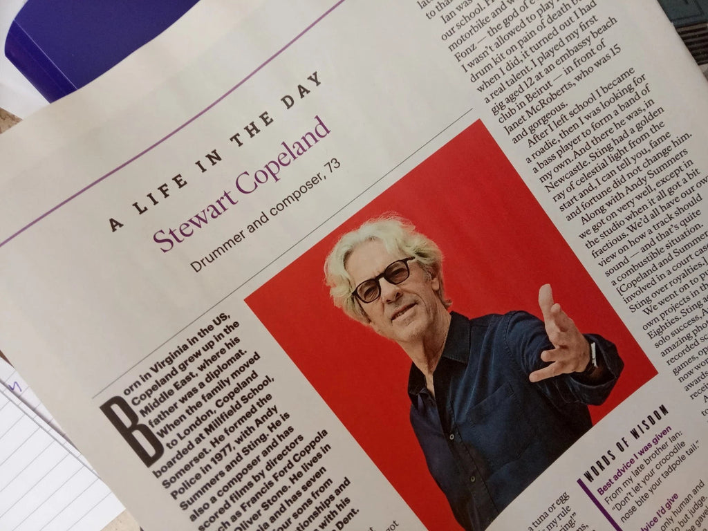 Sunday Times Magazine - November 2, 2025: Anthony Hopkins Stewart Copeland