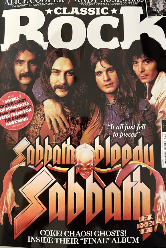 Classic Rock Magazine Issue 314 June 2023 - Black Sabbath Ozzy Osbourne