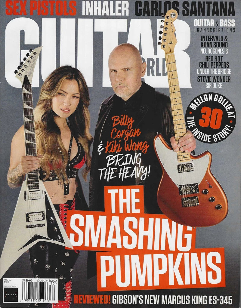 Guitar World Magazine Issue 10 October 2025 The Smashing Pumpkins