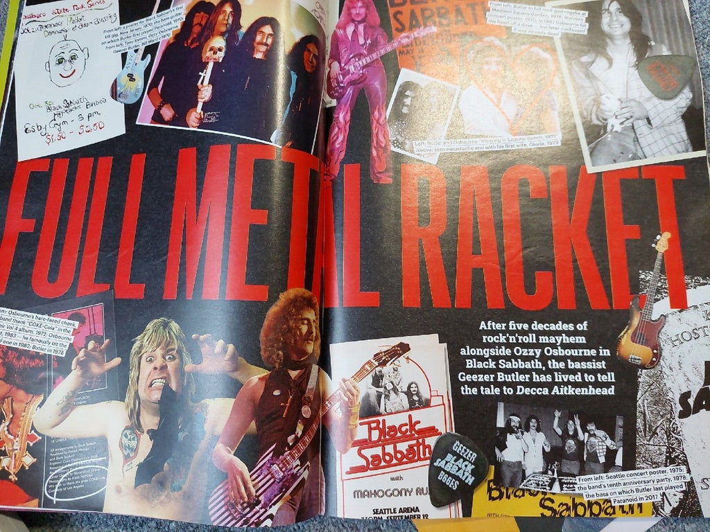 SUNDAY TIMES Magazine 04/06/2023 GEEZER BUTLER Black Sabbath Ozzy Osbourne