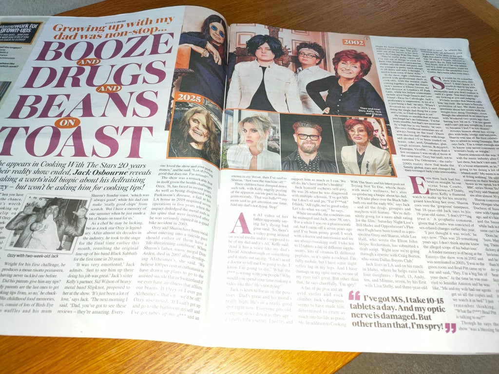 Mail Weekend Magazine 26th July 2025 Ozzy Osbourne