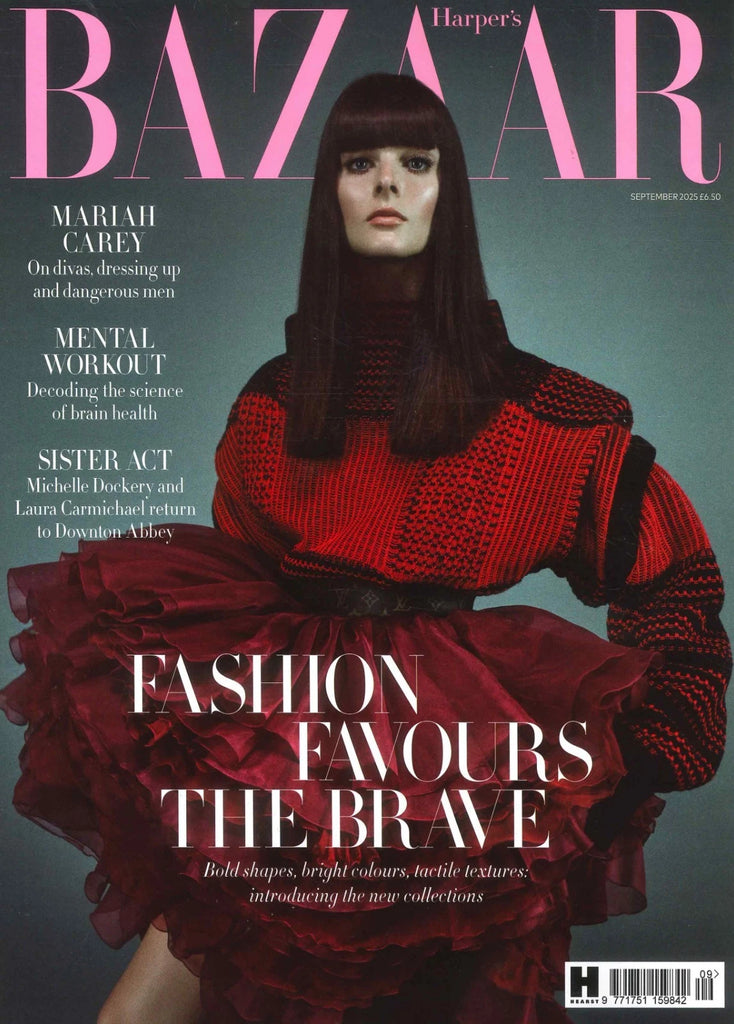 Harper's Bazaar Magazine (UK) - September 2025 - Michelle Dockery Downton Abbey Cover