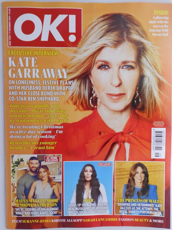 OK! magazine 11th Dec 2023 Cher Exclusive