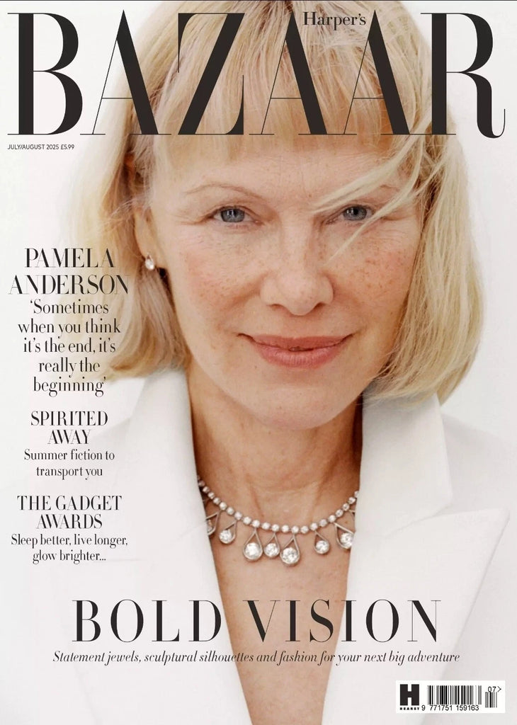 Harper's Bazaar Magazine (UK) - July / August 2025 - Pamela Anderson