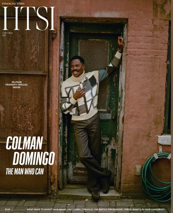 HTSI How To Spend It Magazine Nov 2025 – COLMAN DOMINGO Robert Pattinson