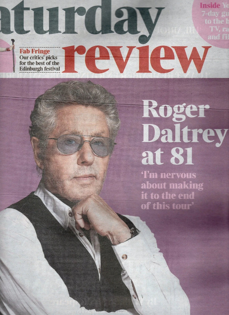 The Times Saturday Review 02-August 2025 Roger Daltrey The Who