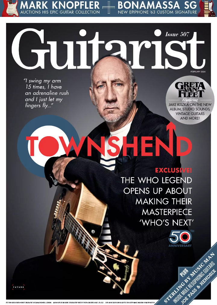 Guitarist Magazine (UK) - February 2024 - Pete Townshend - The Who Nex - YourCelebrityMagazines