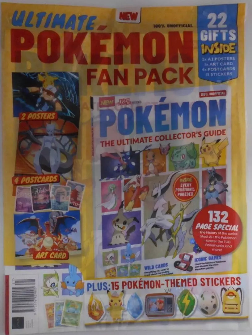 pokemon magazine with cards Future Spotlight Series magazine #21 2025 The Ultimate Pokemon Fan Pack