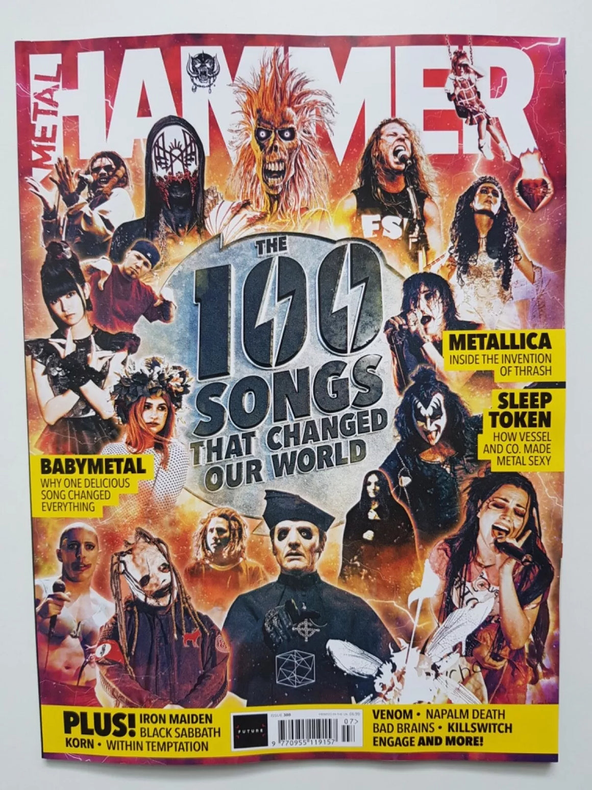 Metal Hammer Magazine #388 Sleep Token Babymetal Ghost Kiss Metallica