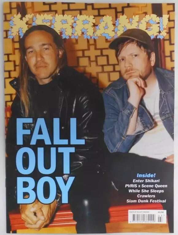 Kerrang! magazine Summer 2024 Fall Out Boy PVRIS Scene Queen