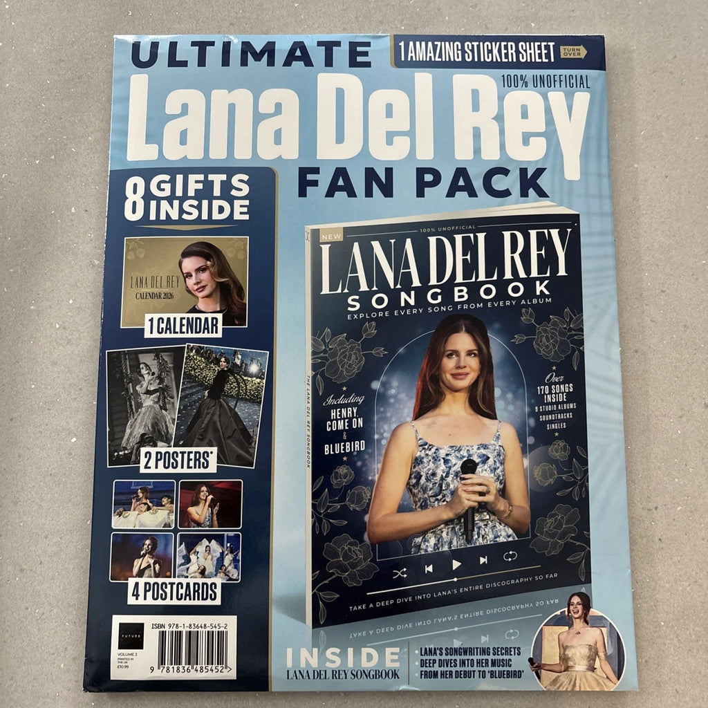 Ultimate LANA DEL REY FAN PACK 2025 - Exclusive 2026 Calendar, Postcards, Poster, Stickers