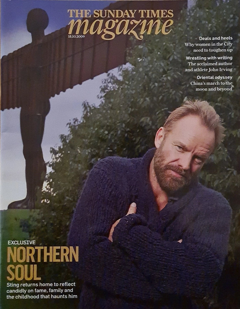 Sunday Times Magazine 18 October 2009 - STING Exclusive