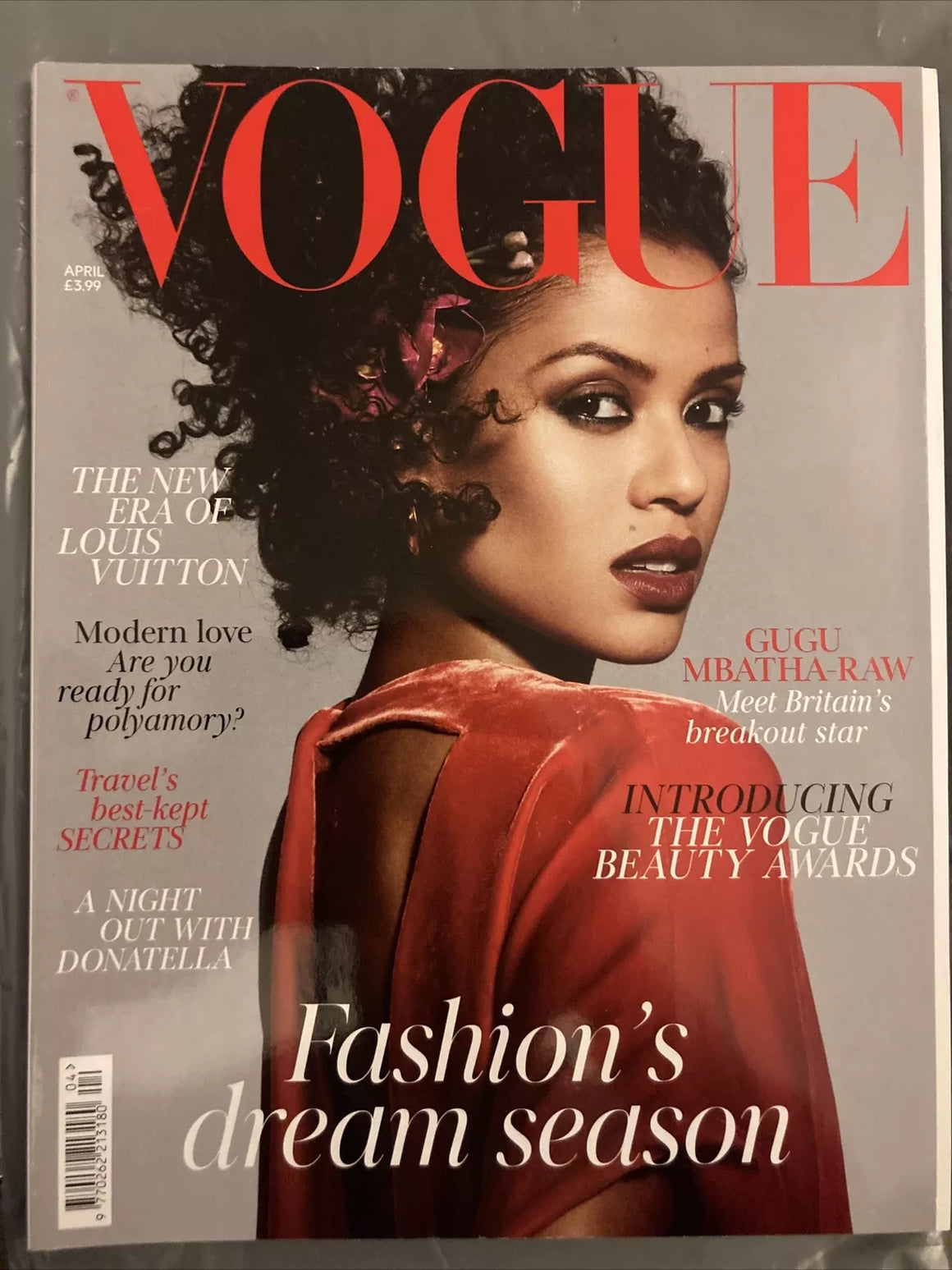 British Vogue UK Magazine April 2018 Gugu Mbatha-Raw