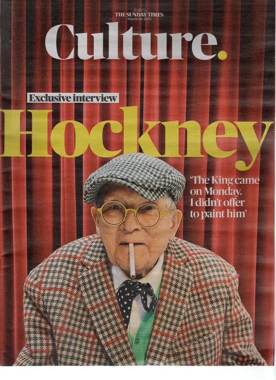 CULTURE Magazine March 30 2025 DAVID HOCKNEY Yoko Ono John Lennon