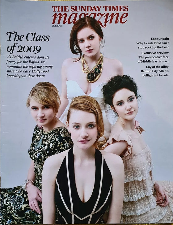 The Sunday Times magazine (25 January 2009) Matthew Goode Hugh Dancy Romola Garai