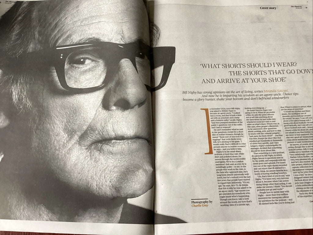 OBSERVER NEW REVIEW 19-October-2025 BILL NIGHY COVER FEATURE